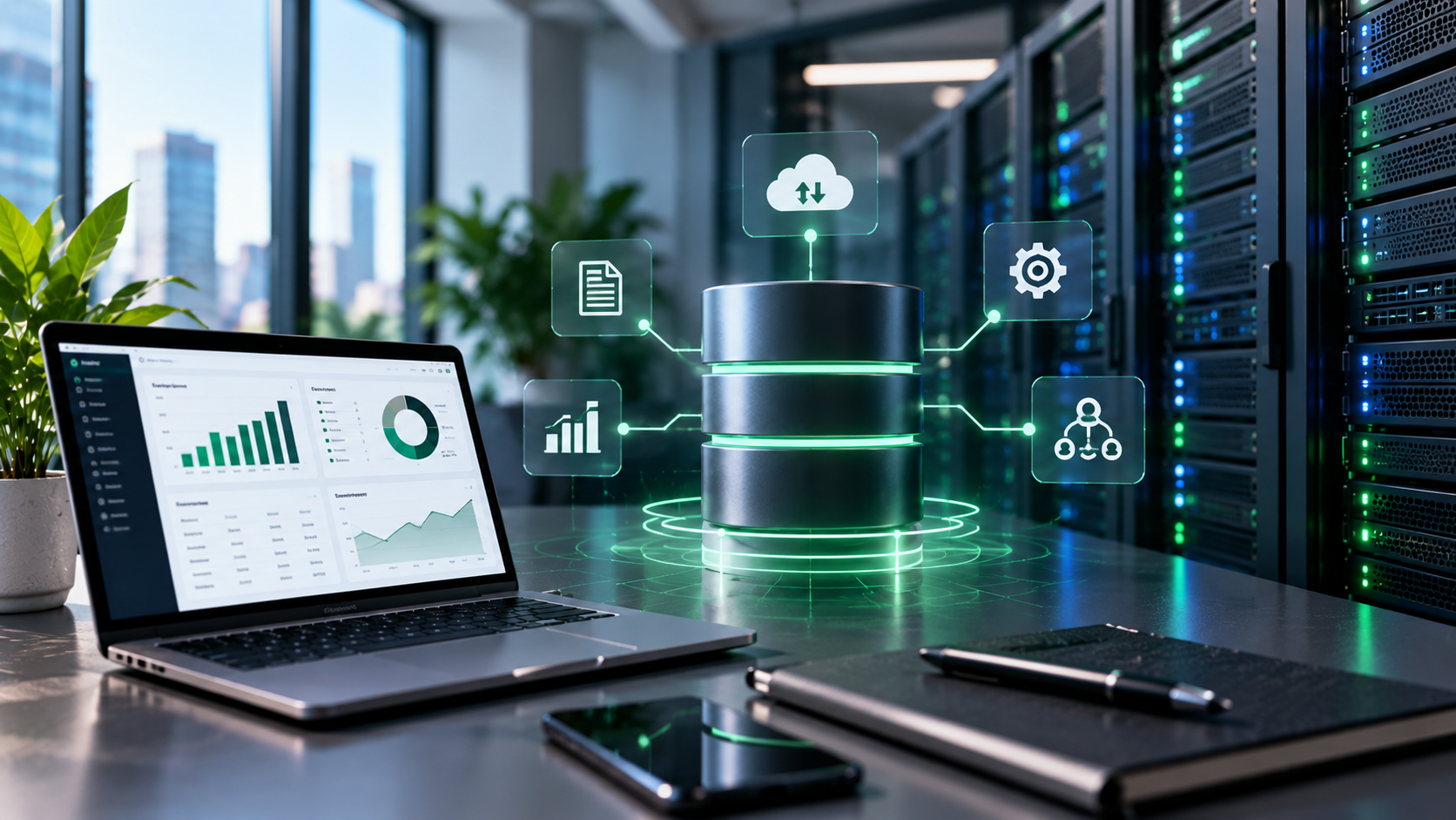 Structured business data supporting connected digital operations